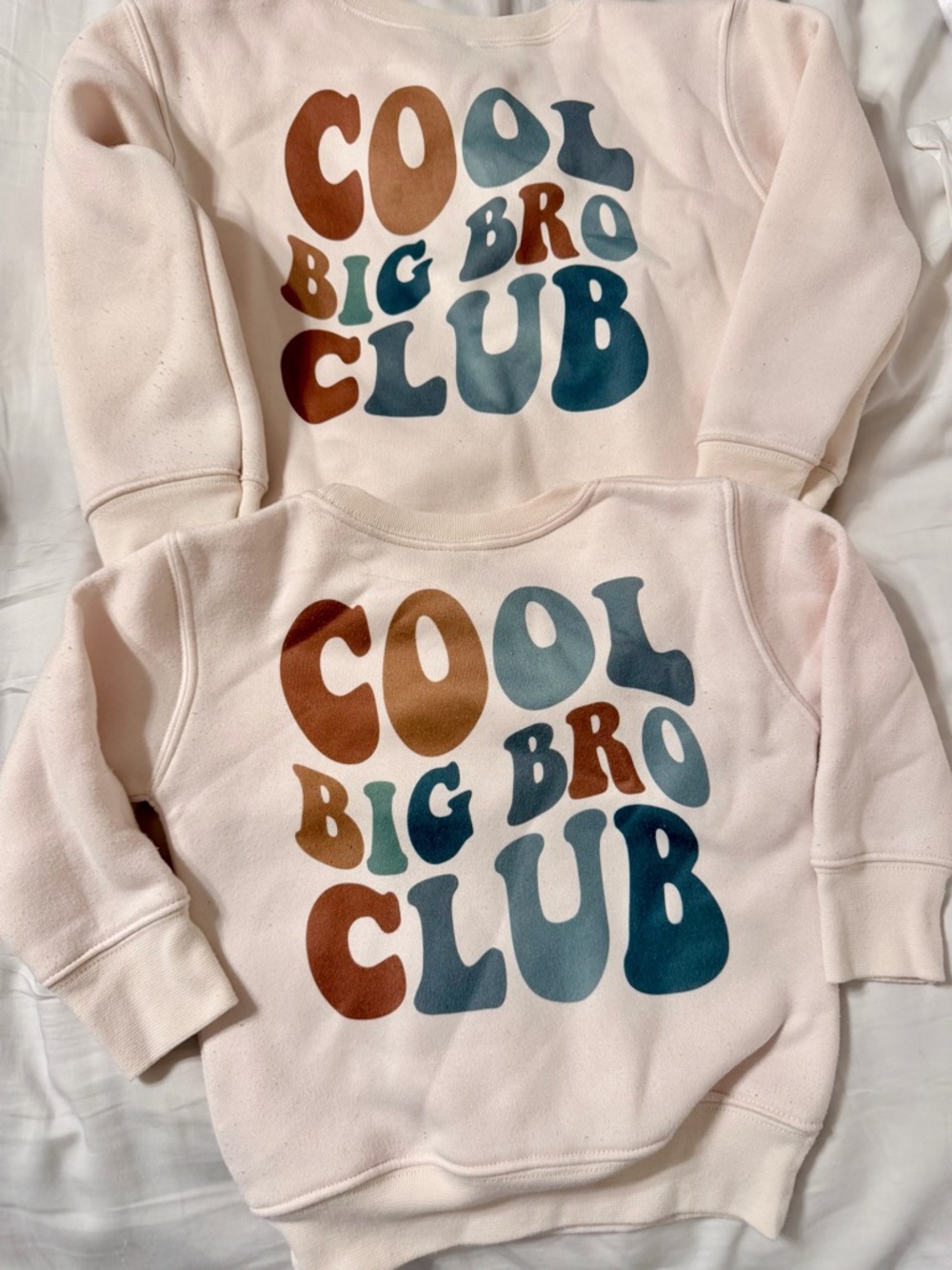 Cool Big Bro Club - Graphic Sweatshirts - 2T, S